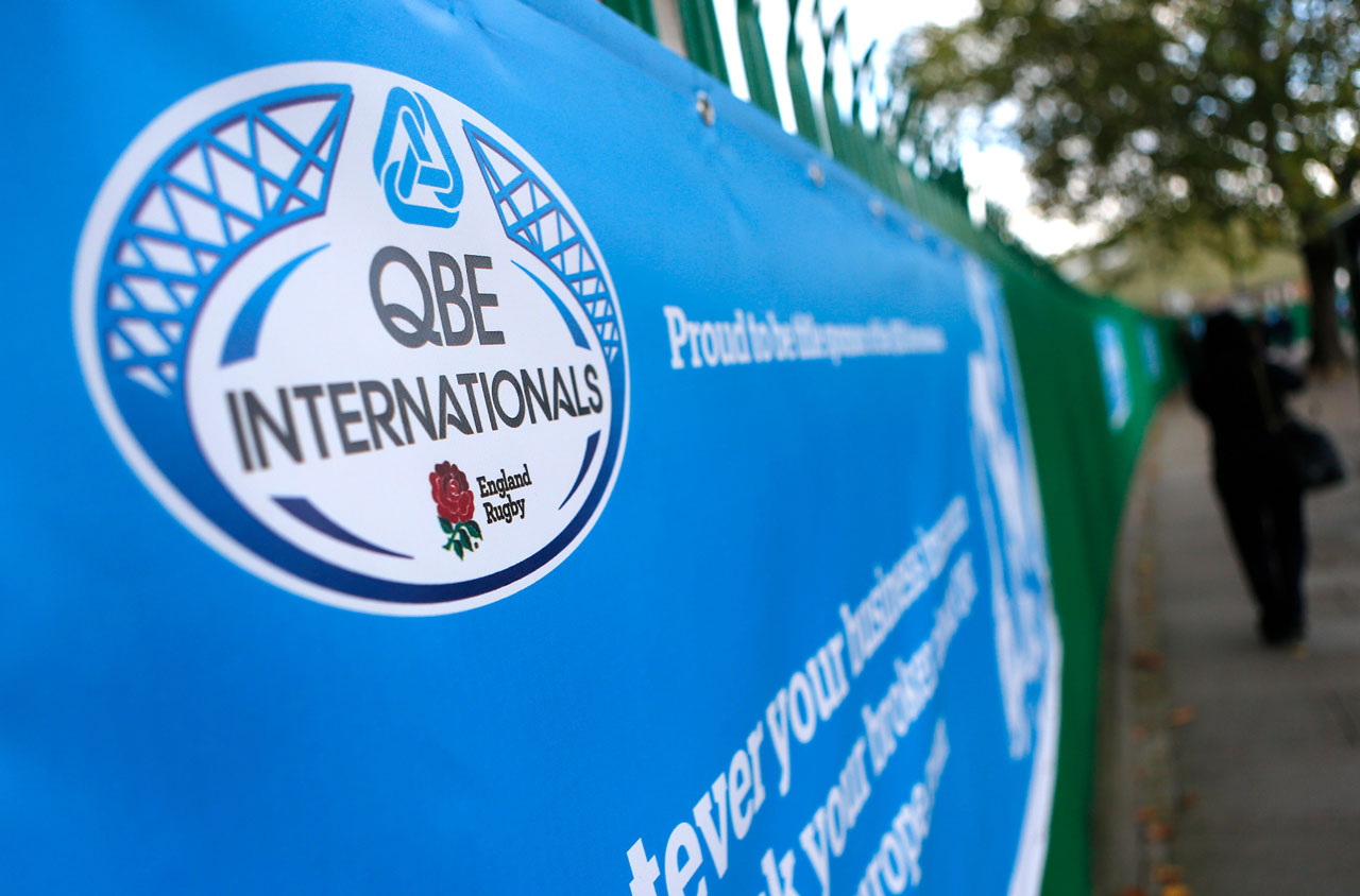 Glendale Creative QBE Internationals Rugby Twickenham Branding