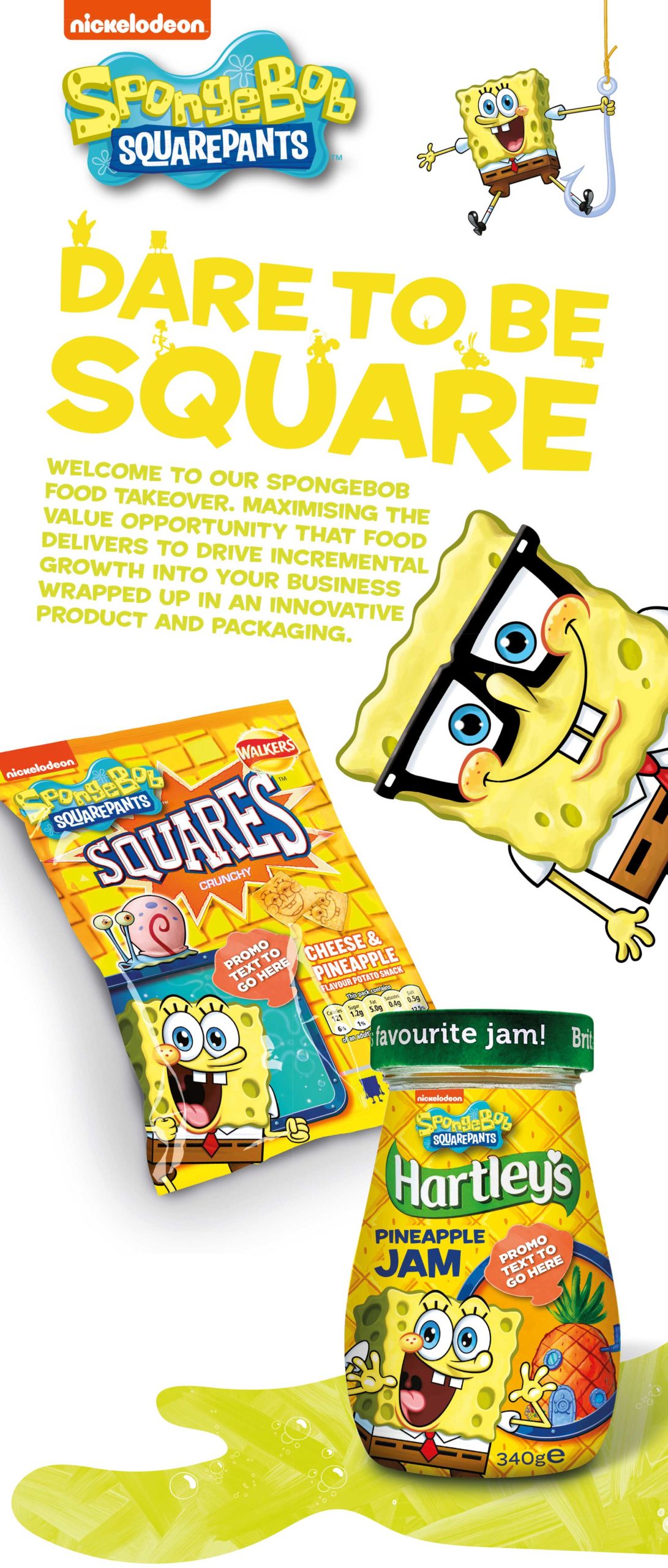 Glendale Creative Nickelodeon Spongebob Packaging Concept