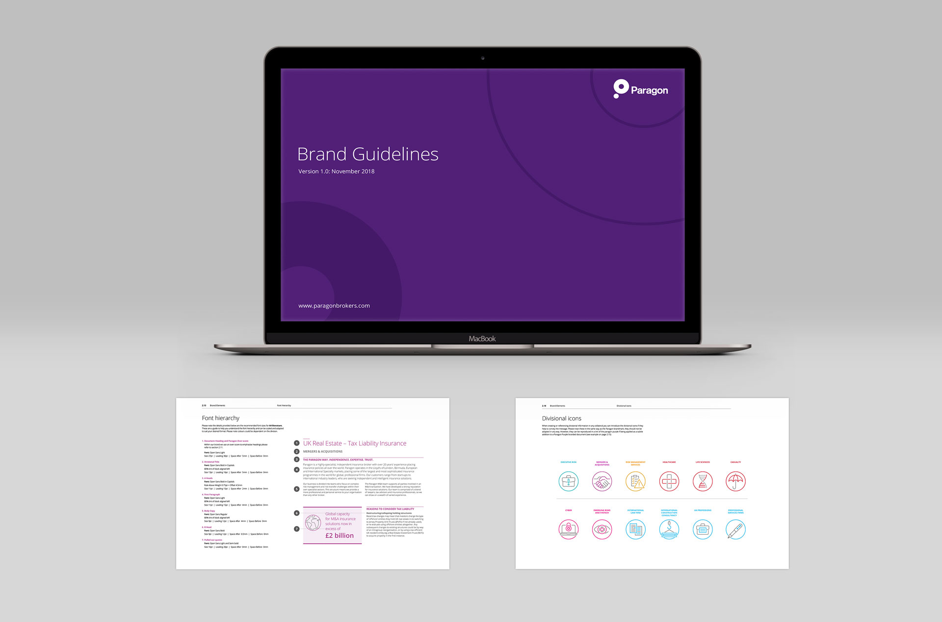 Glendale Creative Paragon Brand Guidelines