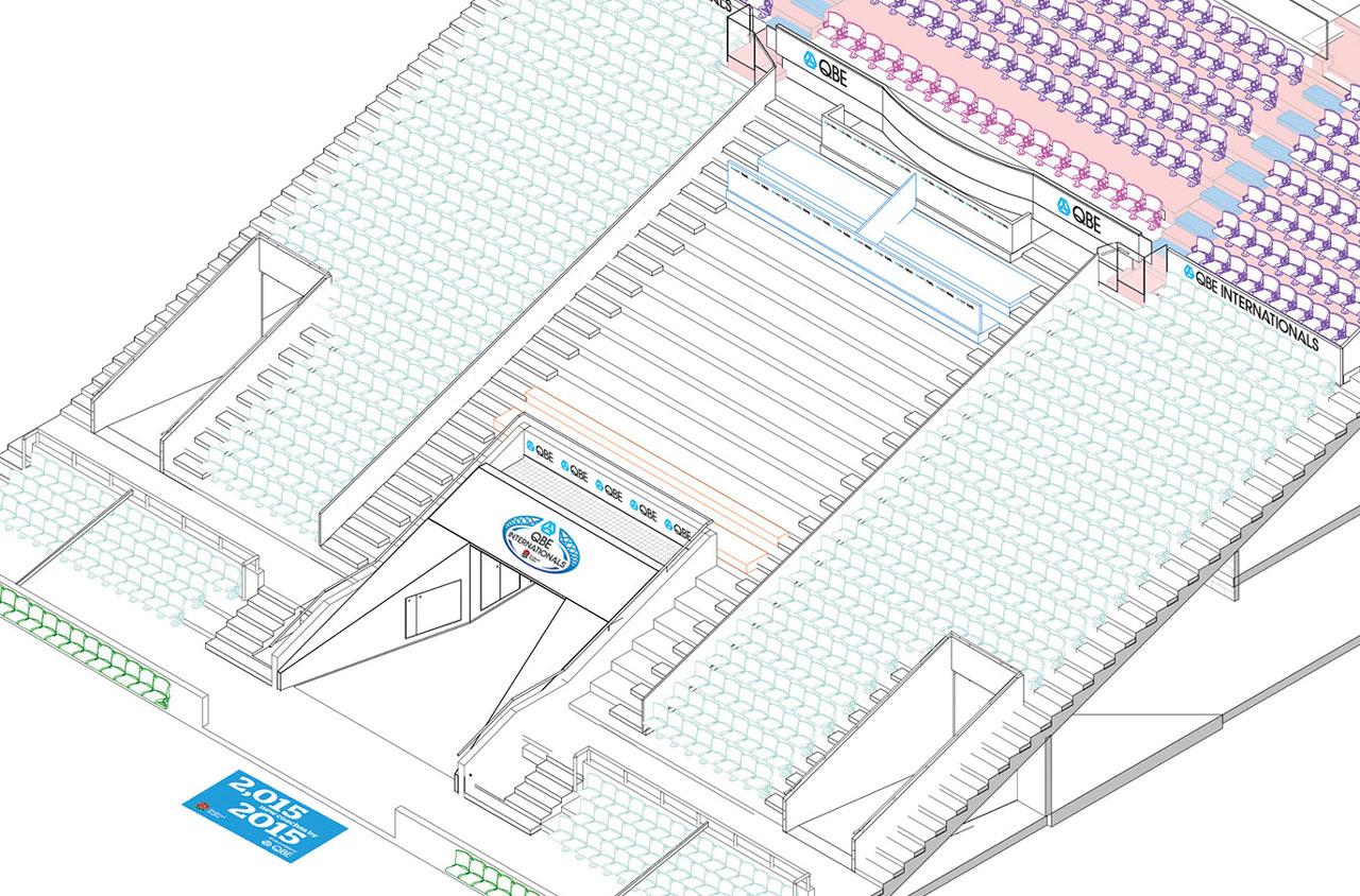 Glendale Creative QBE Autumn Internationals Rugby Stadium Design