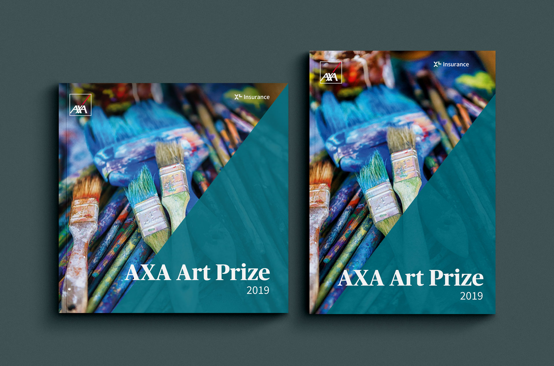 AXA XL Art Prize Brochure Design