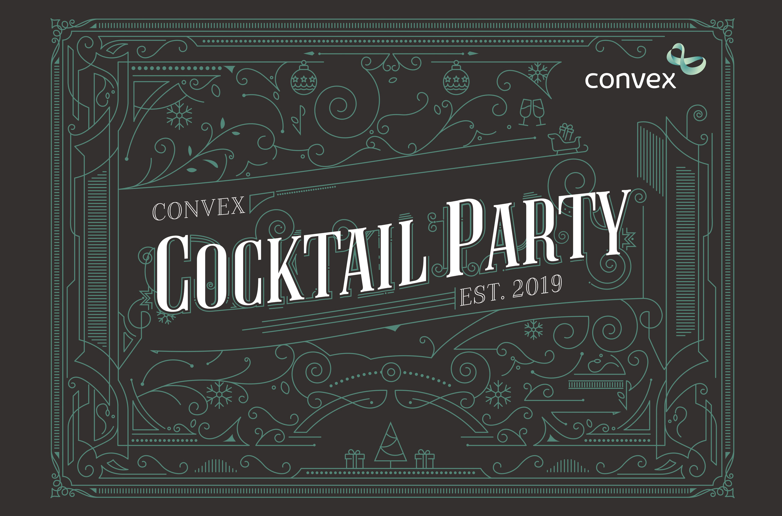Glendale Creative Convex Speakeasy Cocktail Party Design