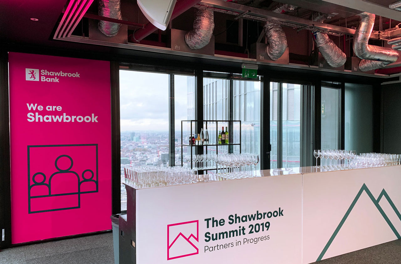 Glendale Shawbrook Broker Summit Bar Graphics